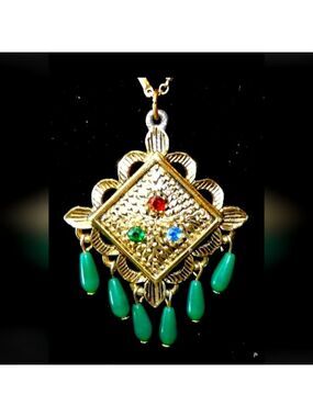 SARAH COVENTRY TEMPLE OF LIGHTS SIGNED DANGLE BROOCH LOT